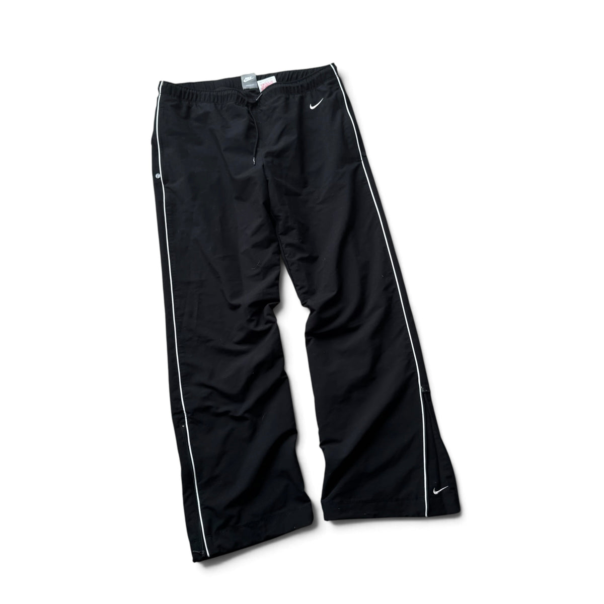 SUPER RARE 2000s Nike Trackpants Black - (M) | PREMIUM