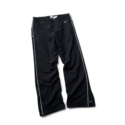 SUPER RARE 2000s Nike Trackpants Black - (M) | PREMIUM