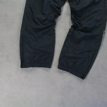 RARE 2000s Baggy Nike Trackpants Grey - (XL)