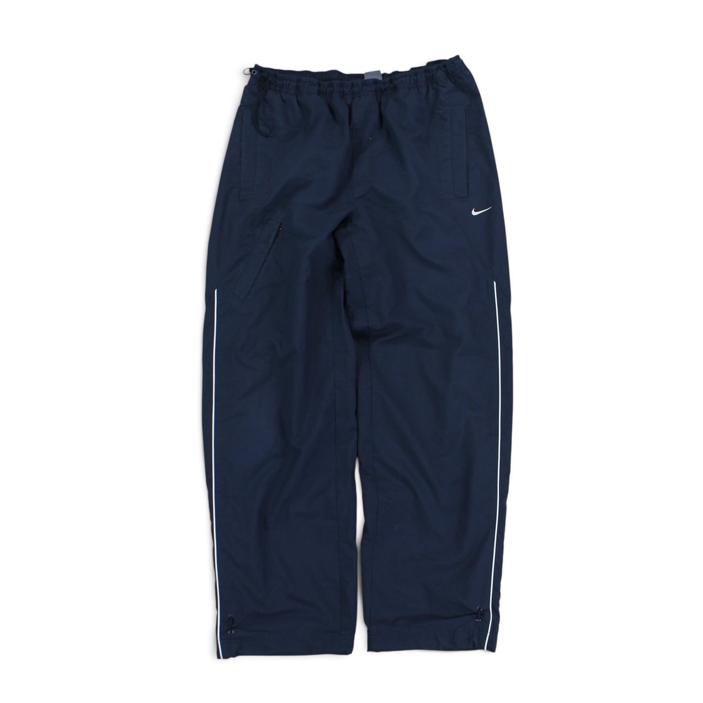RARE 2000s Nike Trackpants Navy - (M)