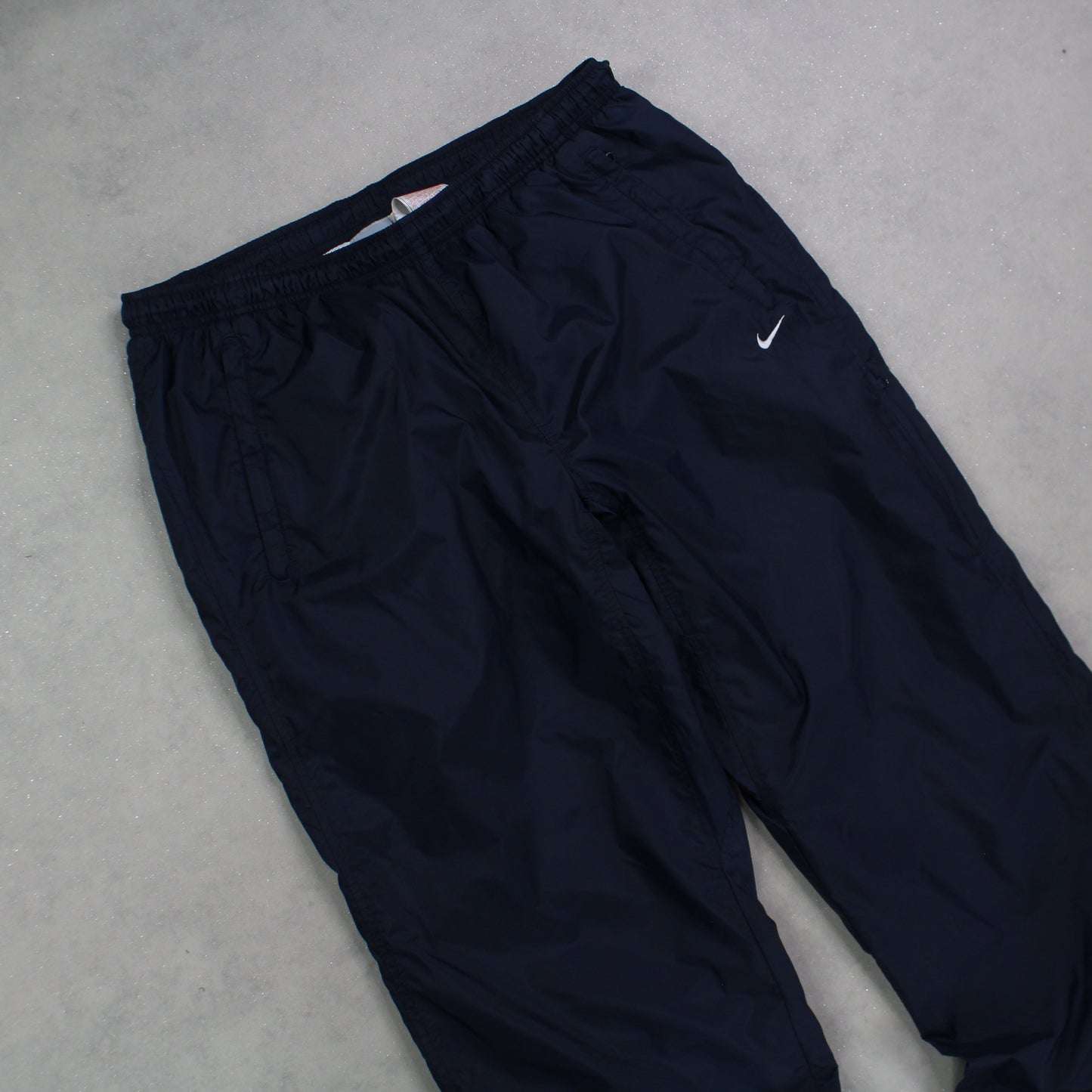 RARE 00s Nike Trackpants Navy - (L)