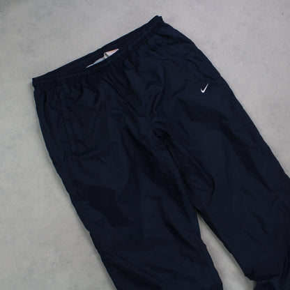 RARE 00s Nike Trackpants Navy - (L)