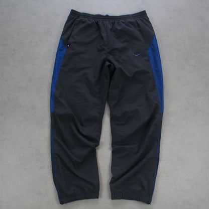 RARE 2000s Nike Trackpants Grey - (XL)