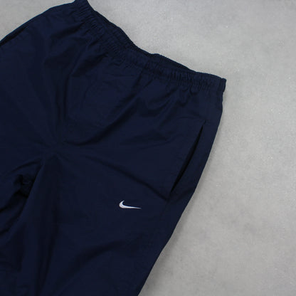 RARE 2000s Nike Trackpants Navy - (M)
