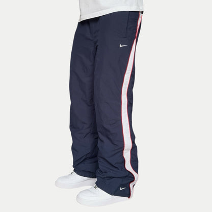 RARE 2000s Nike Trackpants Navy - (L)