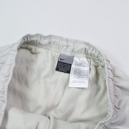 RARE 2000s Nike Trackpants Cream - (L)