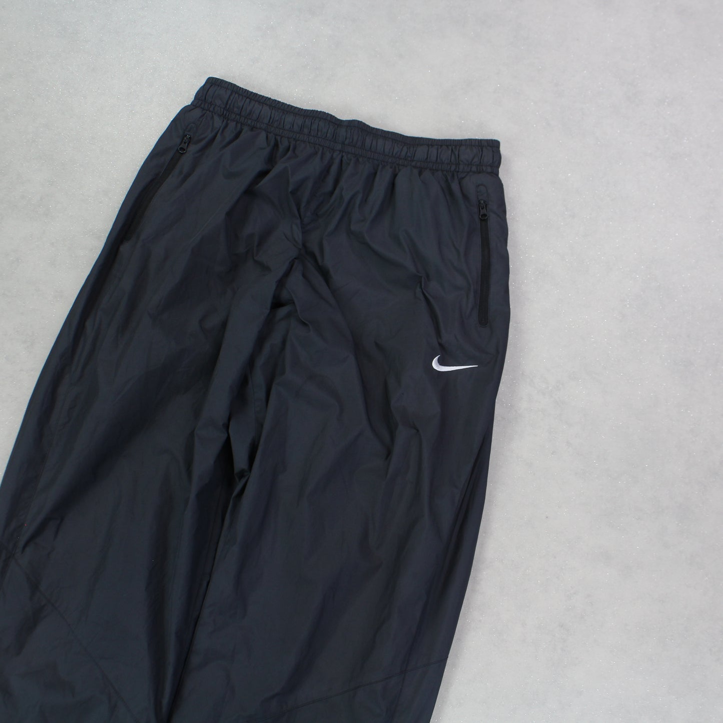 RARE 00s Nike Trackpants Grey - (M)