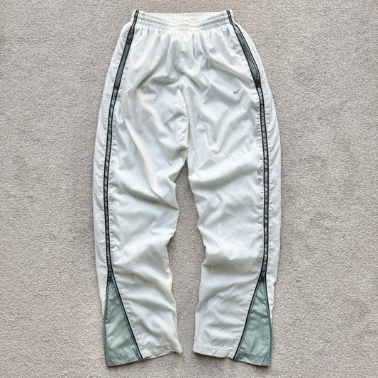 RARE 2000s Nike Trackpants Grey - (XS)