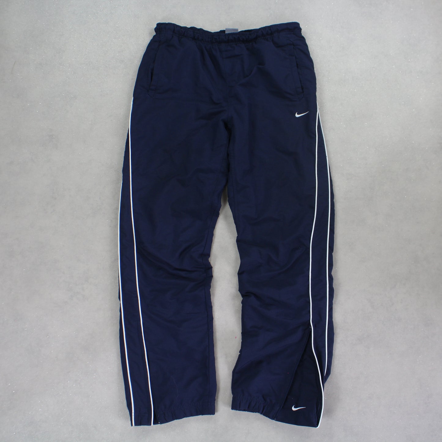 SUPER RARE 2000s Nike Trackpants Navy - (S)