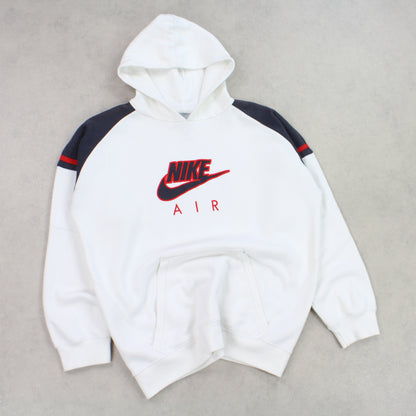 RARE Vintage 00s Nike Air Hoodie White - (S)