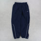 RARE 00s Nike Trackpants Navy - (S)