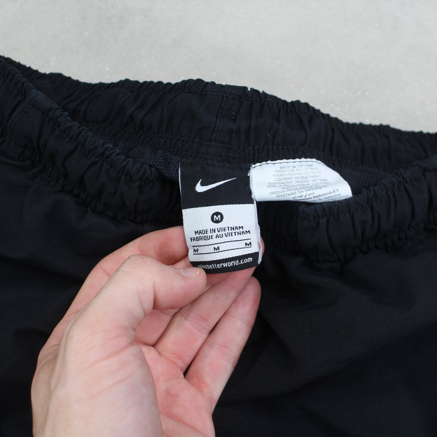 RARE 00s Nike Trackpants Black - (M)