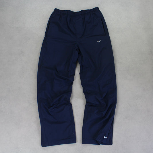 RARE 2000s Nike Trackpants Navy - (M)