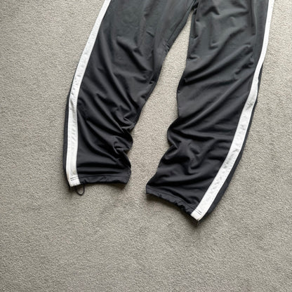 RARE 2000s Nike Trackpants Grey - (L)