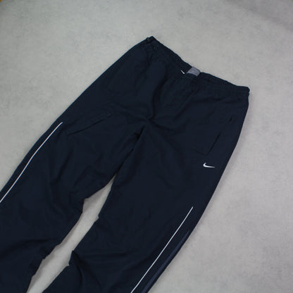 RARE 00s Nike Trackpants Navy - (M)