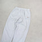 RARE 90s Nike Baggy Joggers Grey - (M)