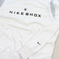 SUPER RARE Vintage 00s Nike Shox Spell Out Sweatshirt White - (S)