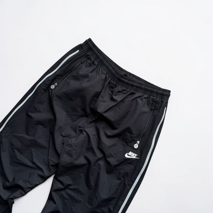 RARE 2000s Baggy Nike Trackpants Black - (M)