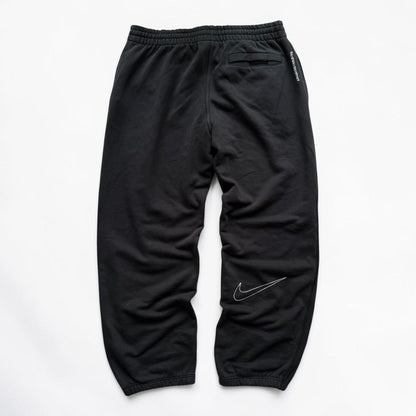 SUPER RARE 2000s Nike Joggers Black - (L)