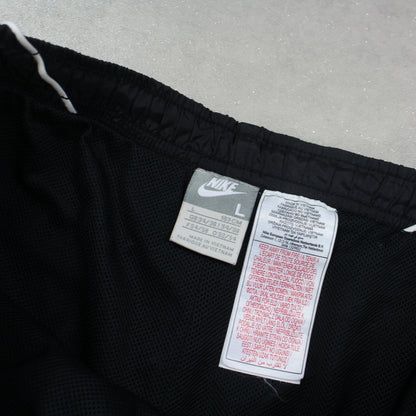 RARE 2000s Baggy Nike Trackpants Black - (L)