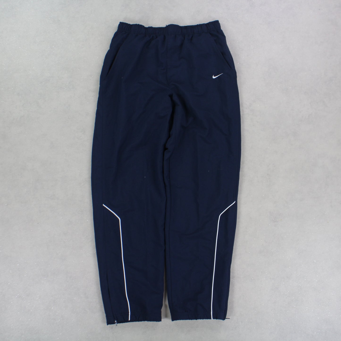 RARE 00s Nike Trackpants Navy - (S)