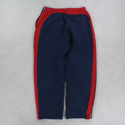 RARE 00s Baggy Nike Trackpants Navy - (L)