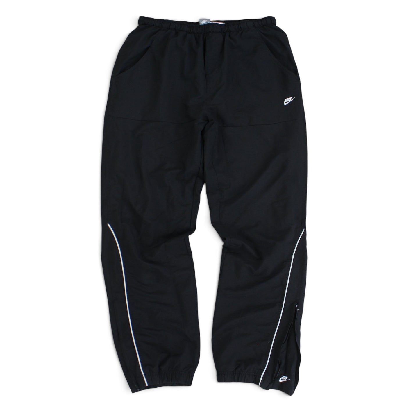 RARE 2000s Nike Trackpants Black - (L)