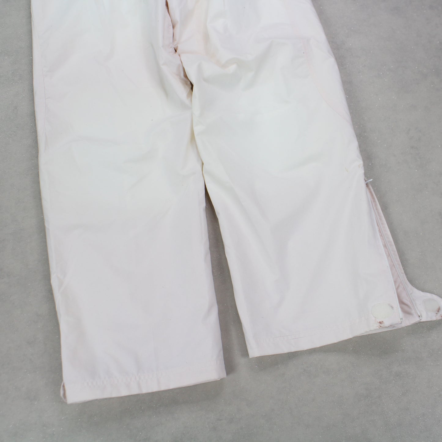 RARE 00s Nike Trackpants BNWT White/Pink - (L)