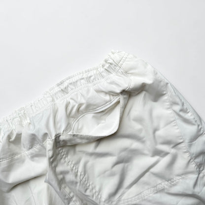 RARE 2000s Baggy Nike Trackpants White *PREMIUM* - (XL)