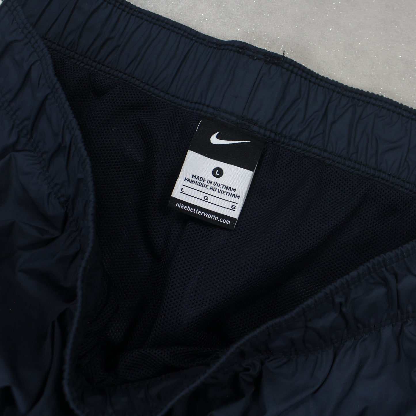 RARE 2000s Nike Trackpants Blue - (L)