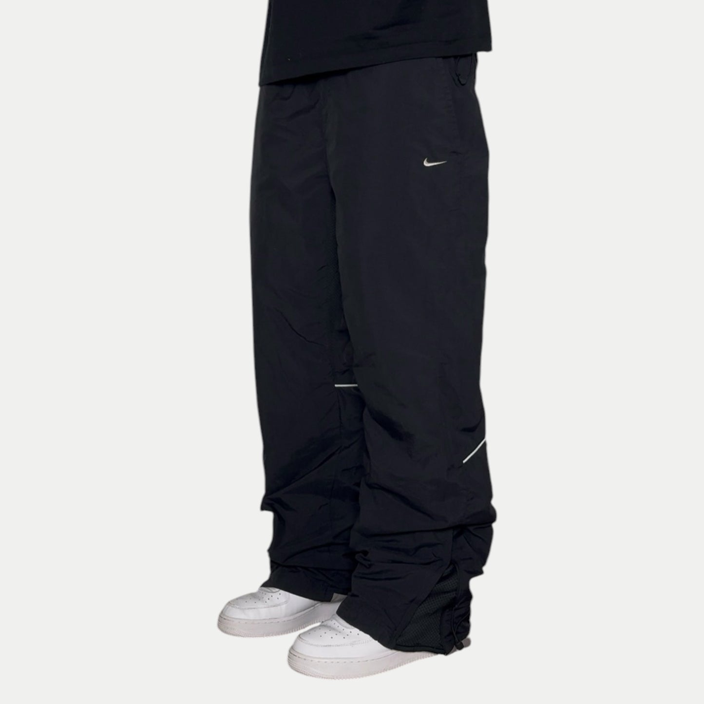 RARE 2000s Nike Trackpants Black - (L)