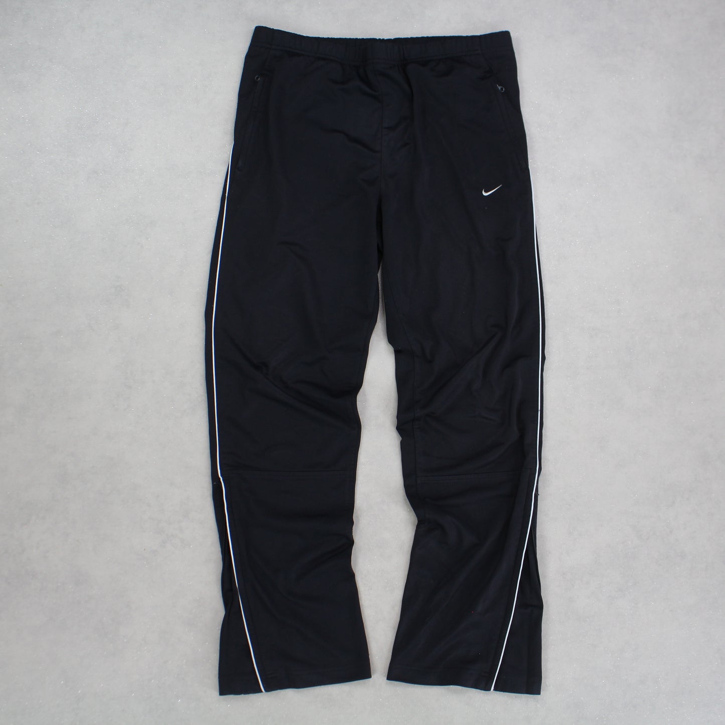 RARE 00s Nike Trackpants Black - (L)