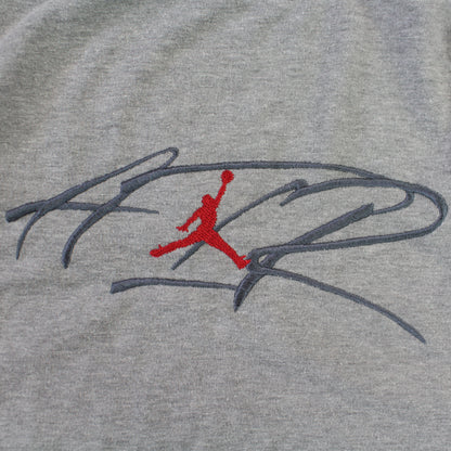 RARE 00s Nike Jordan Sweatshirt Grey - (S)