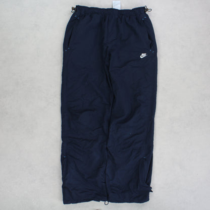 RARE Vintage 00s Nike Trackpants Navy - (S)