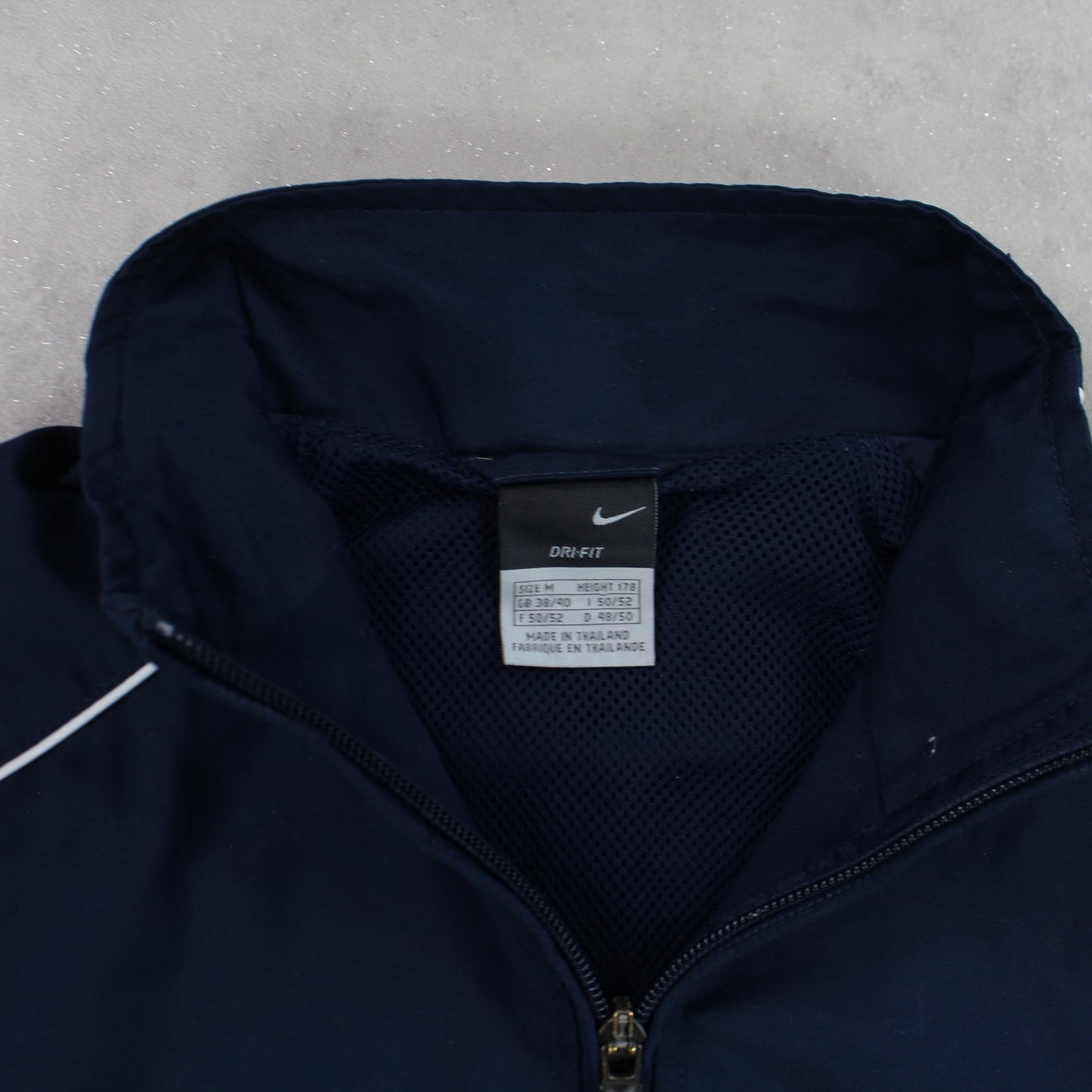 RARE 00s Nike Track Jacket Navy - (M)