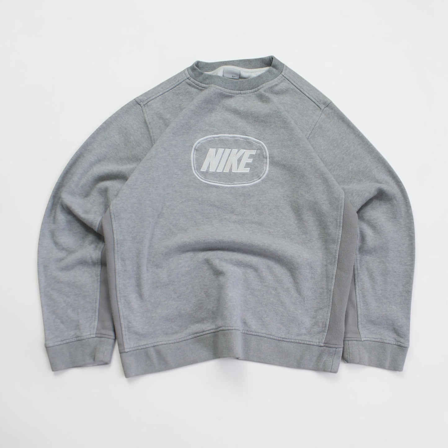 RARE 2000s Nike Sweatshirt Grey - (S)