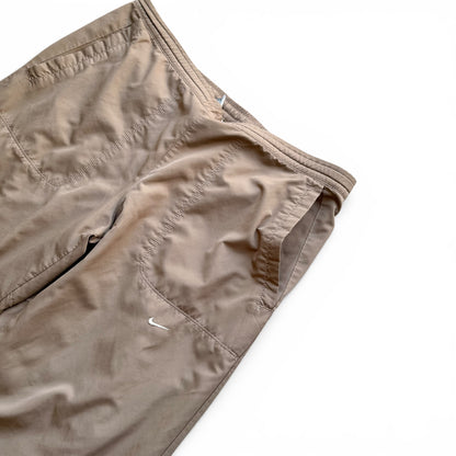 RARE 2000s Nike Trackpants Light Brown - (S)