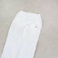 SUPER RARE 00s Nike Trackpants White - (M)