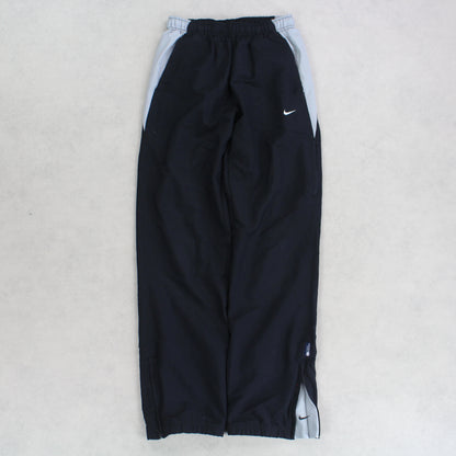 RARE Vintage 00s Nike Trackpants Black - (S)