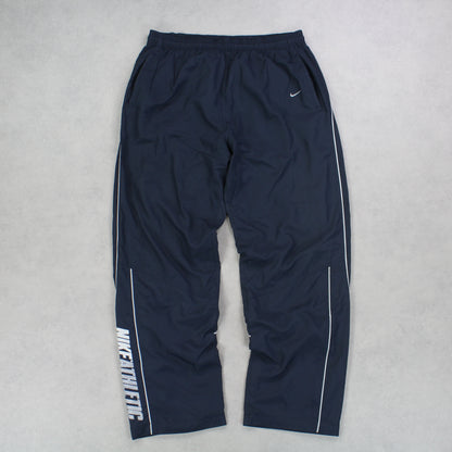 SELTENE Nike Athletic Trainingshose aus den 00ern, Marineblau – (L)