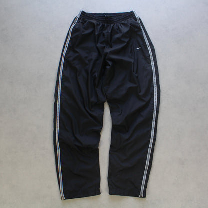 RARE 2000s Nike Trackpants Black - (S)