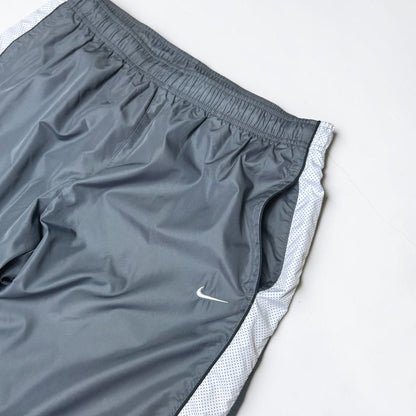 RARE 2000s Nike Trackpants Grey - (L)