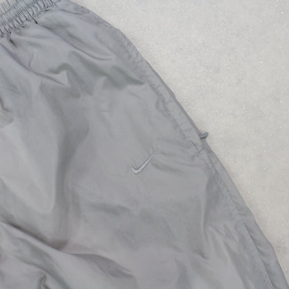 RARE 00s Nike Trackpants Grey - (S)