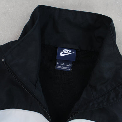 RARE Nike Track Jacket Black - (XS)