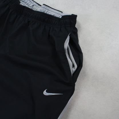 RARE 2000s Nike Trackpants Black - (M)