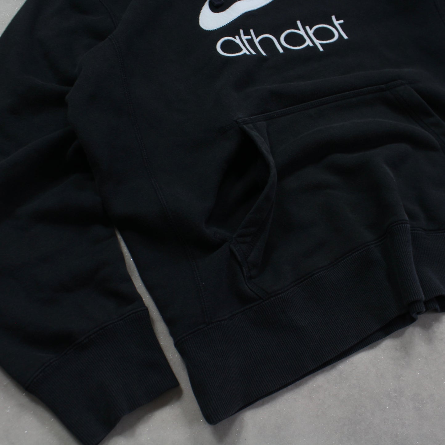 RARE 2000s Nike Hoodie Black - (L)