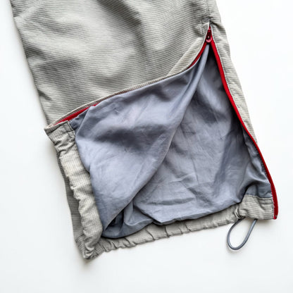 RARE 2000s Nike Trackpants Grey - (L)