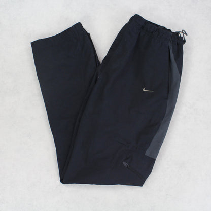 SUPER RARE Vintage 00s Nike Trackpants Black - (M/L)