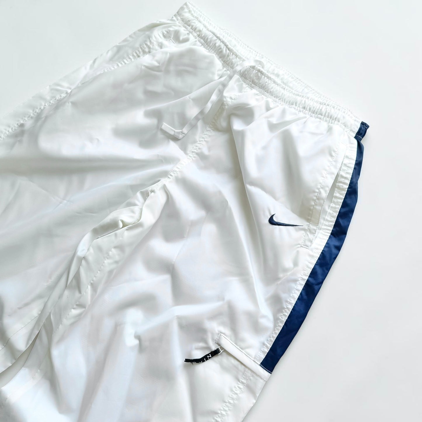 RARE 1990s Baggy Nike Trackpants White - (L)