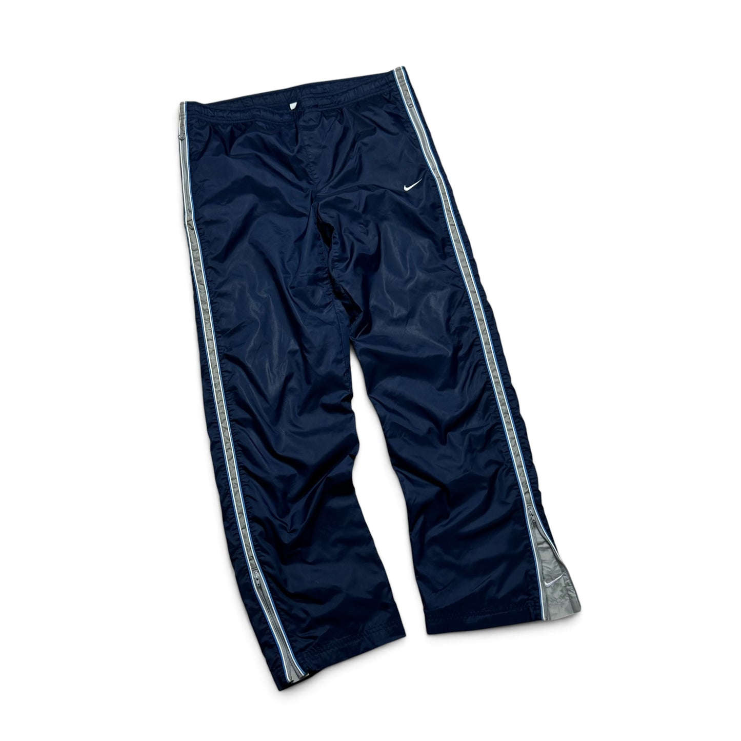 RARE 2000s Nike Trackpants Navy - (S) | PREMIUM